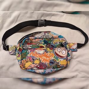 Rare retro classic 90s nickelodeon fanny pack fest